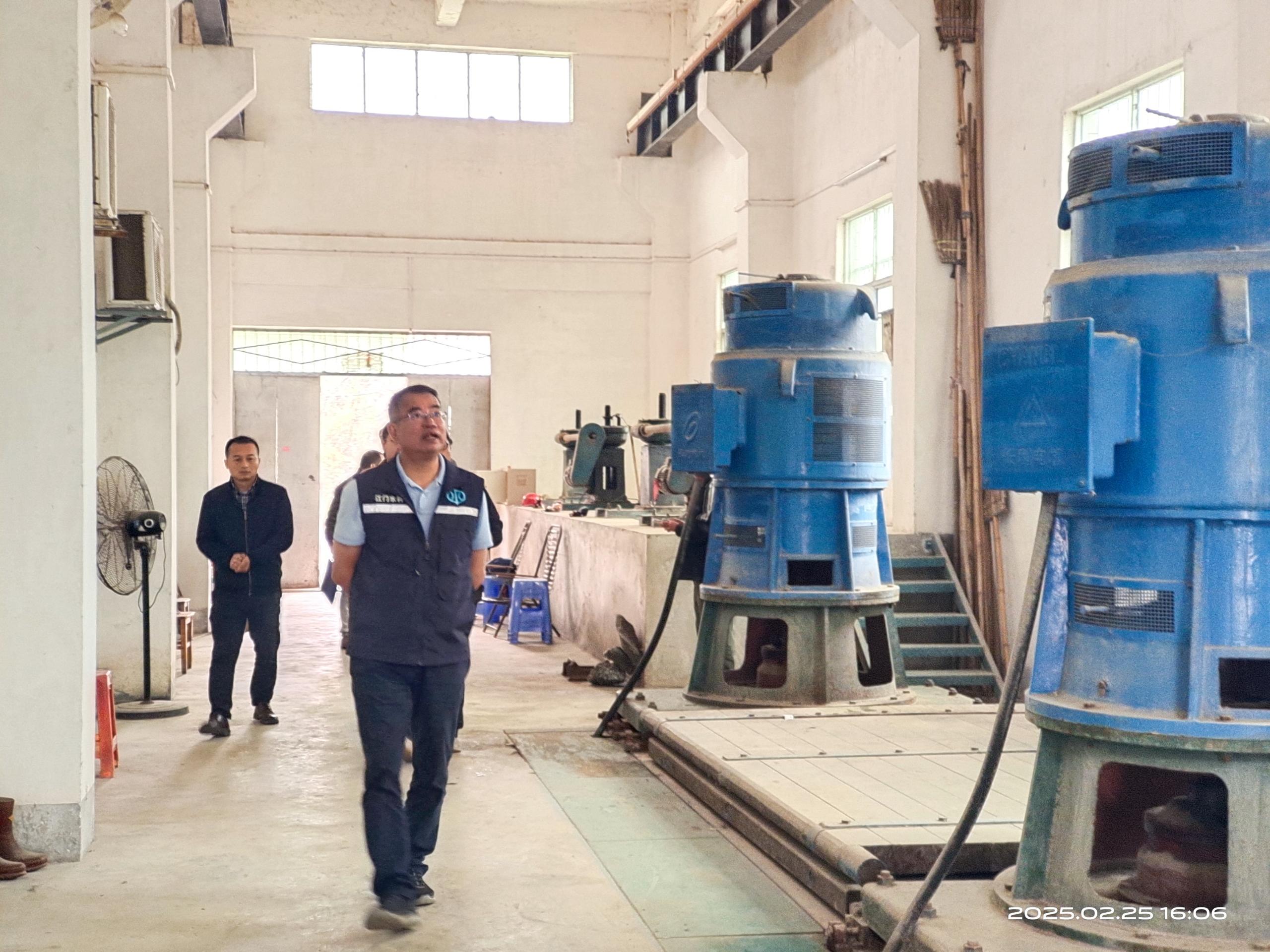 江門(mén)市水利局黨組書(shū)記劉志方赴開(kāi)平調(diào)研指導(dǎo)防汛工作