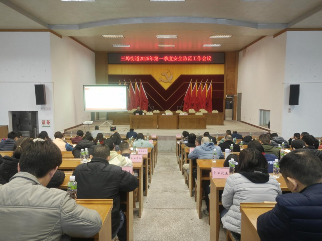三埠街道召開(kāi)2025年第一季度安全防范工作會(huì)議