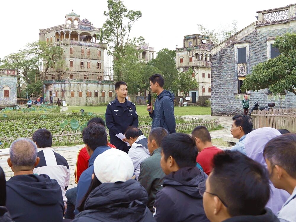 向人民報告｜開平市公安機關組織開展社區(qū)民警述職報告會